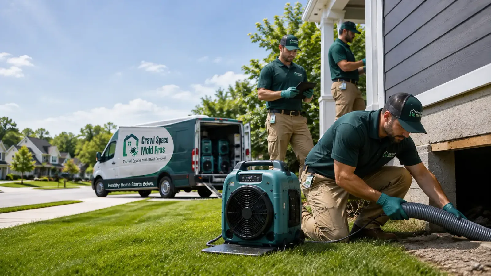 Crawl Space Mold Removal in Footville, WI